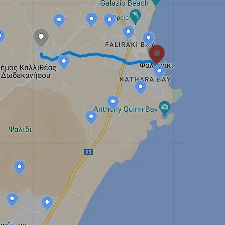 Mika's B Luxury House Near Faliraki Kalithies